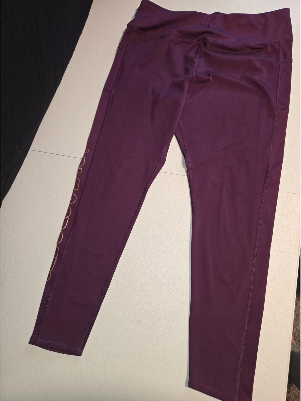 Love & Sports Women's Athletic Leggings Purple